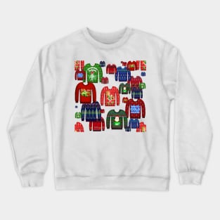 ugly christmas sweaters Crewneck Sweatshirt